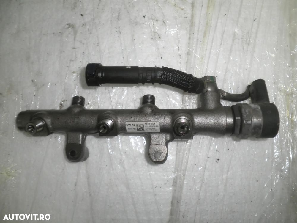 Rampa injectoare stanga / dreapta cu senzor Audi A6 C7 2016 3.0 TDI 059130089CS 04L906054 059130090CS 057130764AM - 4