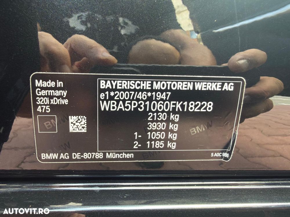BMW Seria 3 320i xDrive Aut. Edition M Sport Shadow - 28