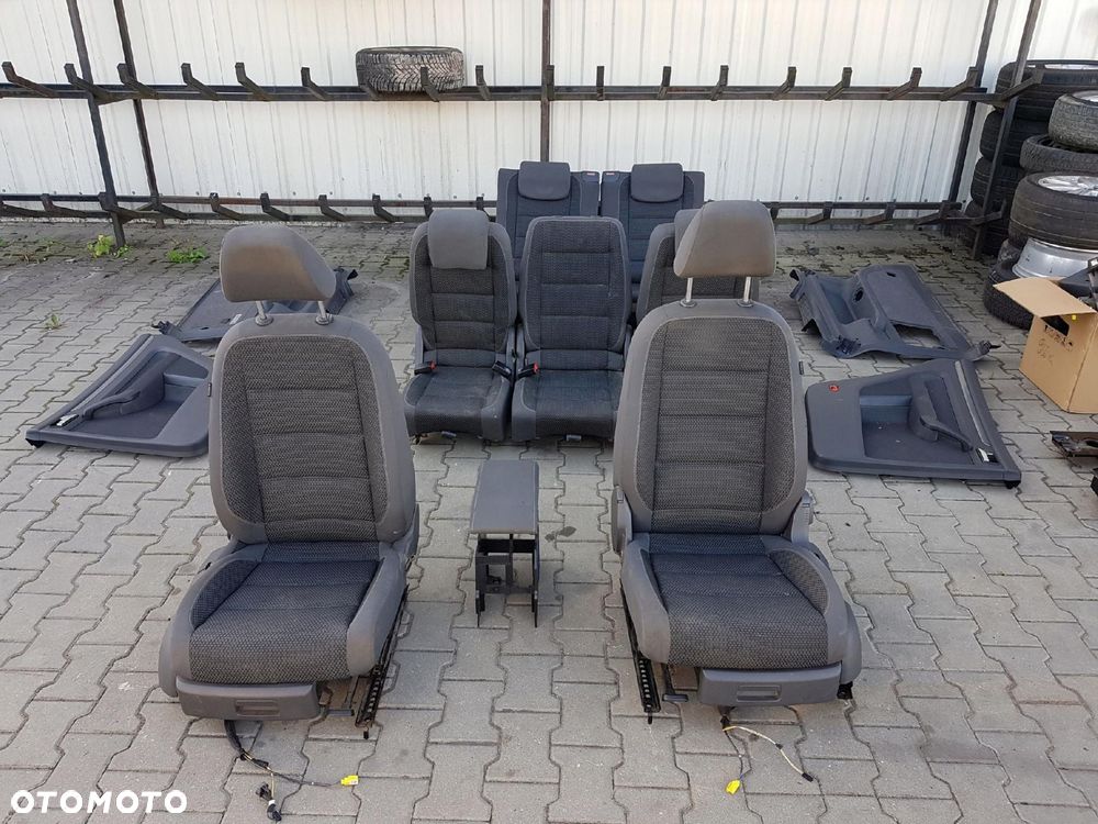VW TOURAN 2 II 10-15r FOTELE PRZEKŁADKA Z VANA 7 OSÓB - 1