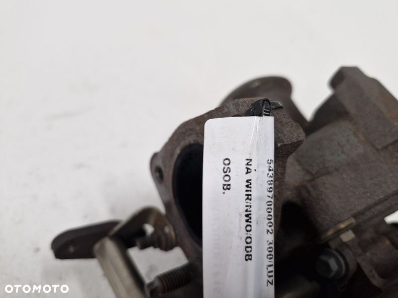 nissan juke 1 i f15 scenic 3 iii 1.5 dci turbosprężarka turbina 54389700002 - 5