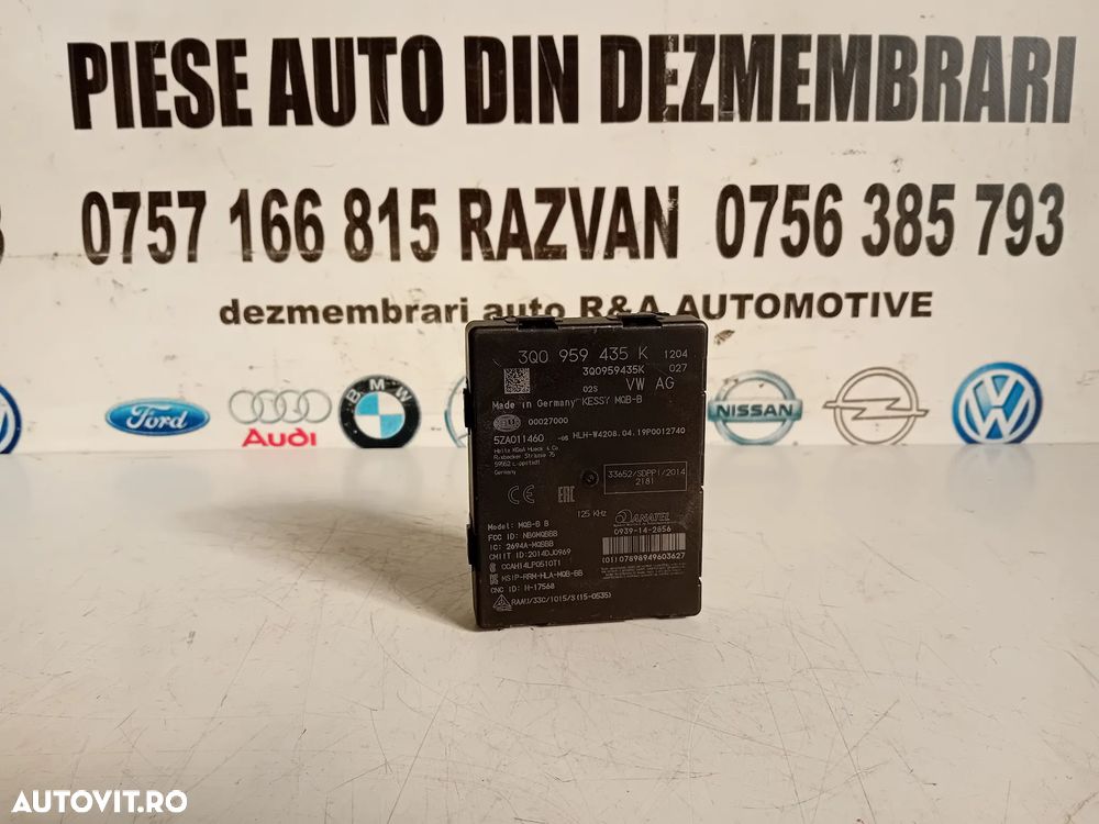 Modul Calculator Keyless Entry Vw Passat B8 AN 2015-2020 Cod 3Q0959435K - 1
