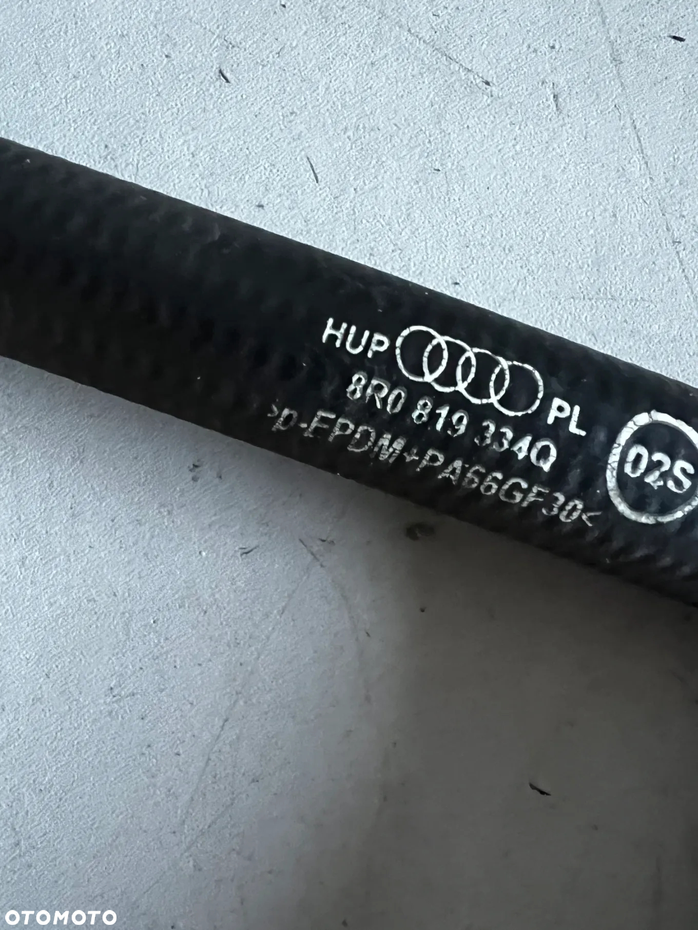 PRZEWÓD PRZEWODY WĘŻE WODY AUDI A4 B8 8K A5 8T CJC CJCA CGL DODATKOWA POMPKA WODY 8R0819334 Q 8R0819332 G 8K0819342 J 06H121601 M - 3