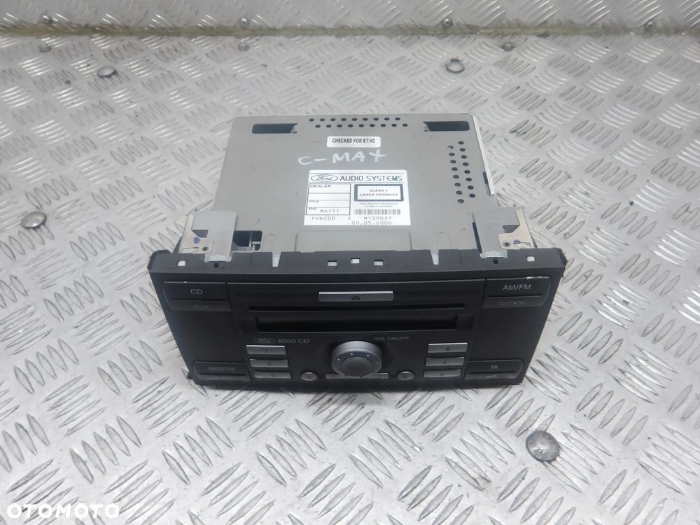 FORD C-MAX 03-07 2.0B RADIO 6S61-18C815-AG - 3