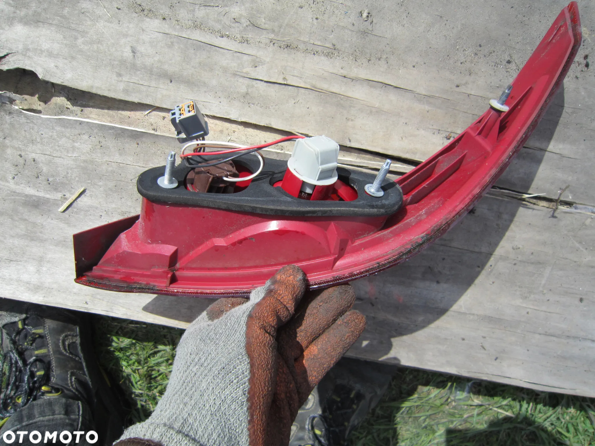 Lampa tył tylna prawa w klapę Ford Focus Mk.2 Cabrio 6N41-13A602-A - 2