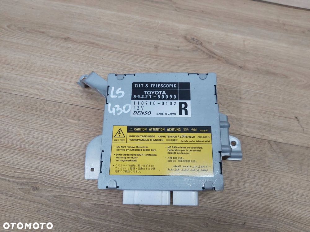 LEXUS LS III 430 sterownik kolumny kierowniczej 89227-50090 RHD 00-06r - 1