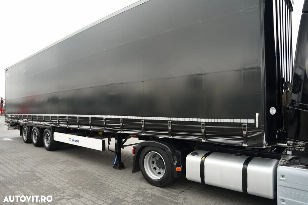 Volvo FH 500 / XXL / + CORTINĂ KRONE / MEGA KIT / PLATĂ JOSĂ / DUPĂ CONTRACT DE SERVICE GOLD / DIN GERMANIA / - 13