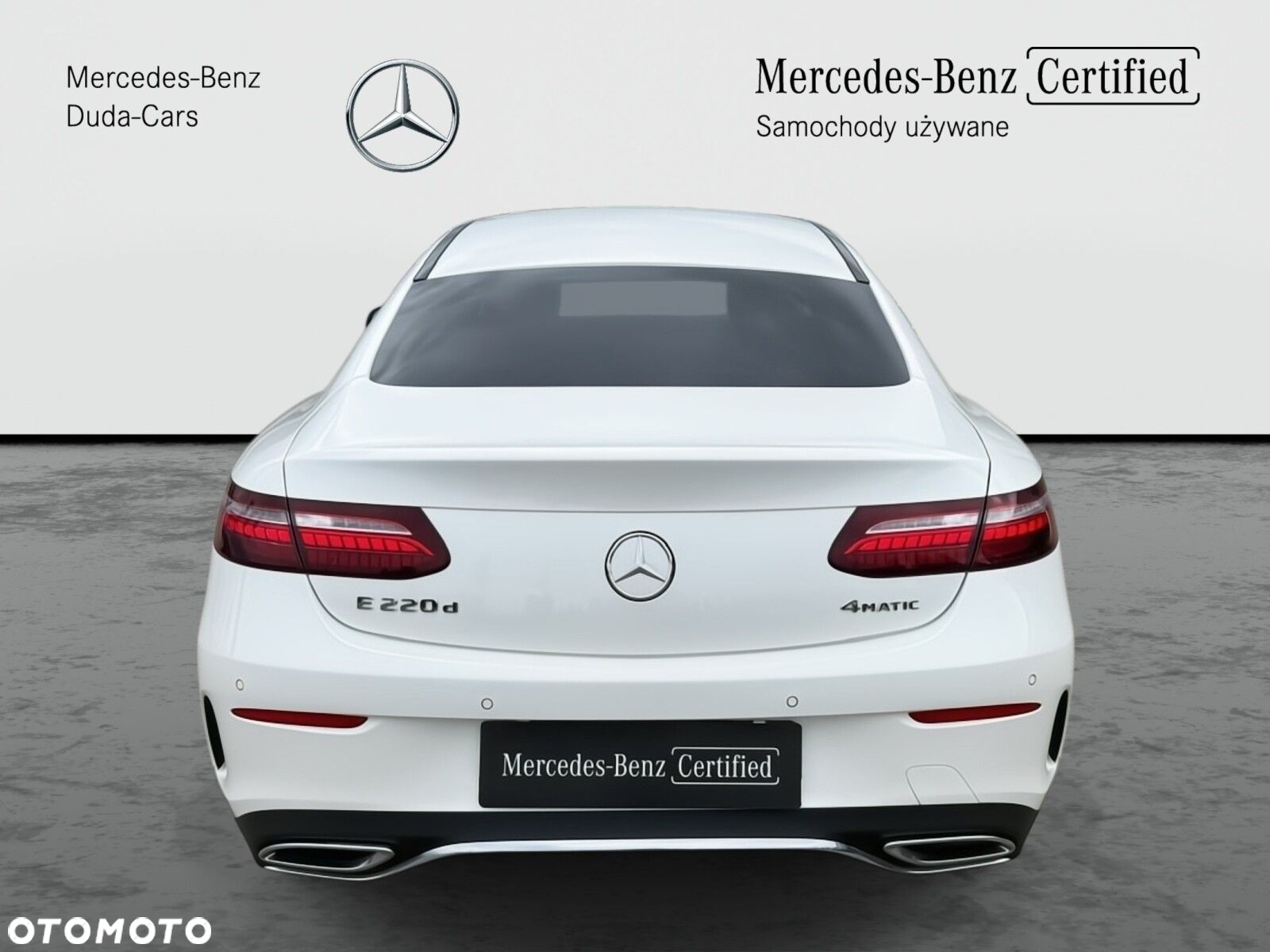Mercedes-Benz Klasa E 220 d Coupe 4-Matic AMG - 4