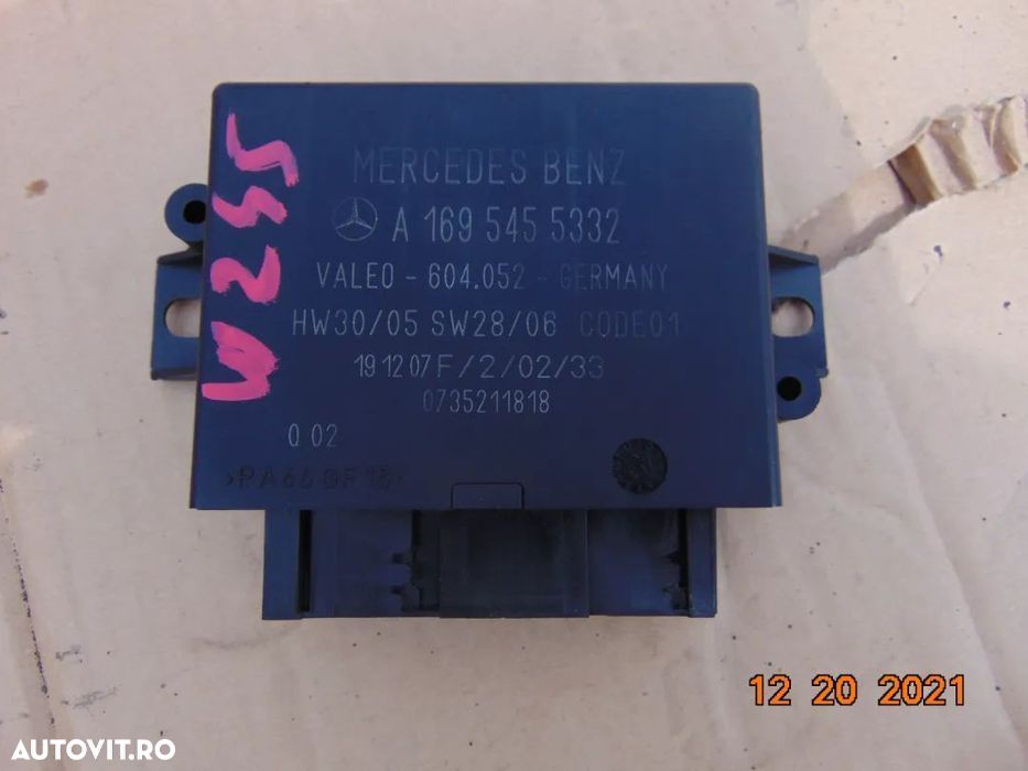 Modul PDC Mercedes B Class w245 a class w169 modul senzori parcare - 1