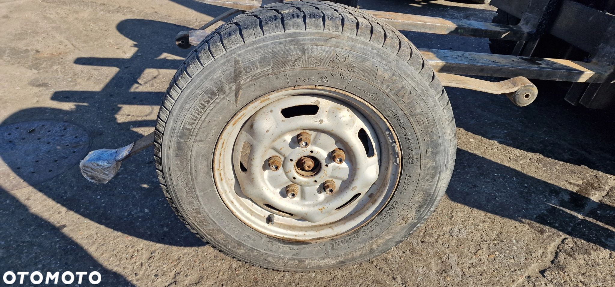 ZAWIESZENIE BELKA OS TYL FORD TRANSIT MK7 + KOLA - 6