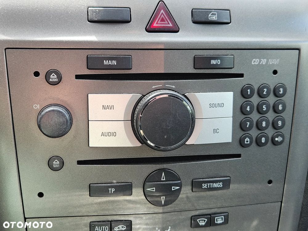 Opel Zafira B II Astra H radio CD70 Navi wyświetlacz monitor - 3