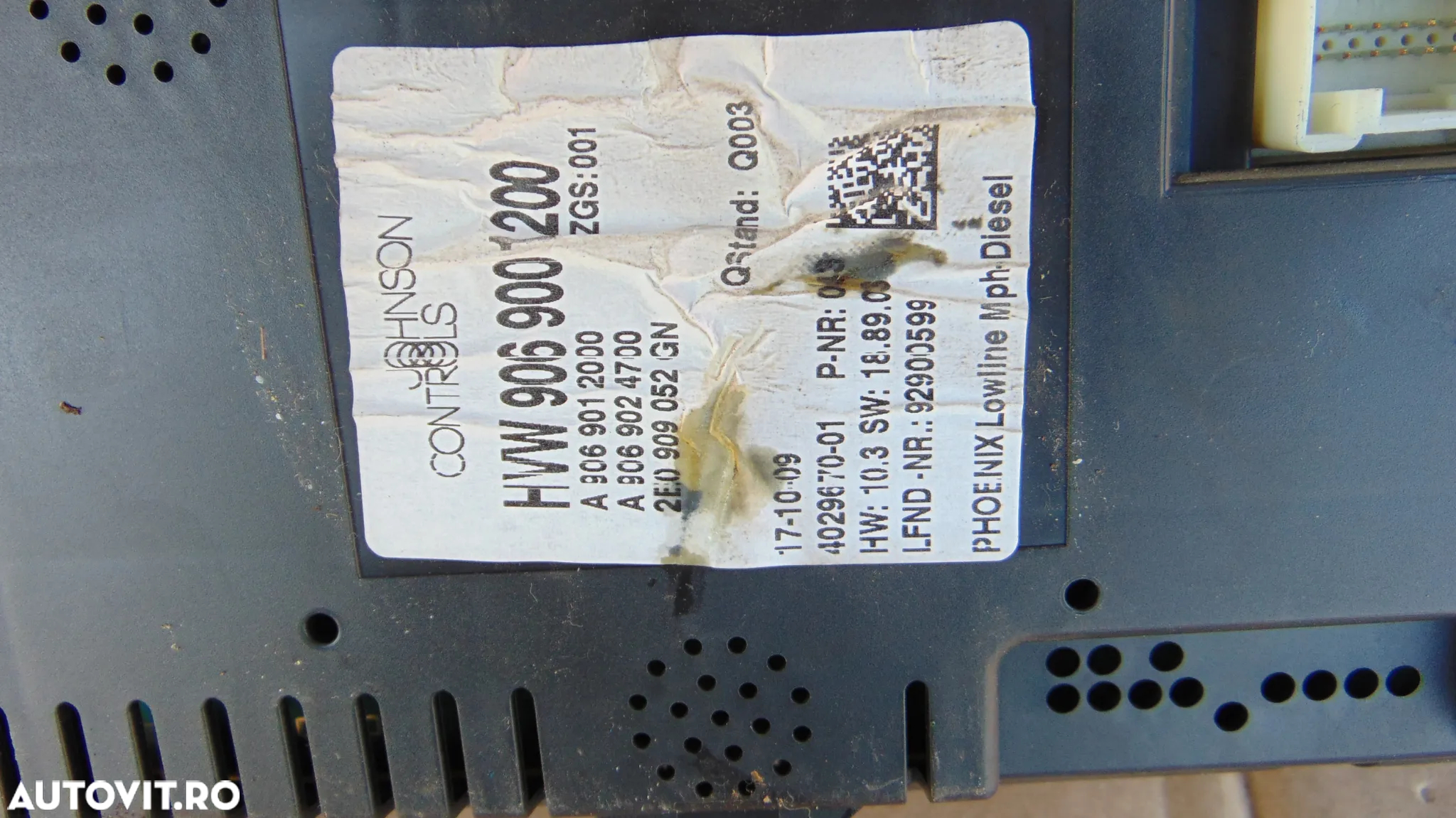 Kit pornire VW Crafter 2.5 ecu cip imobilizator dezmembrez - 16