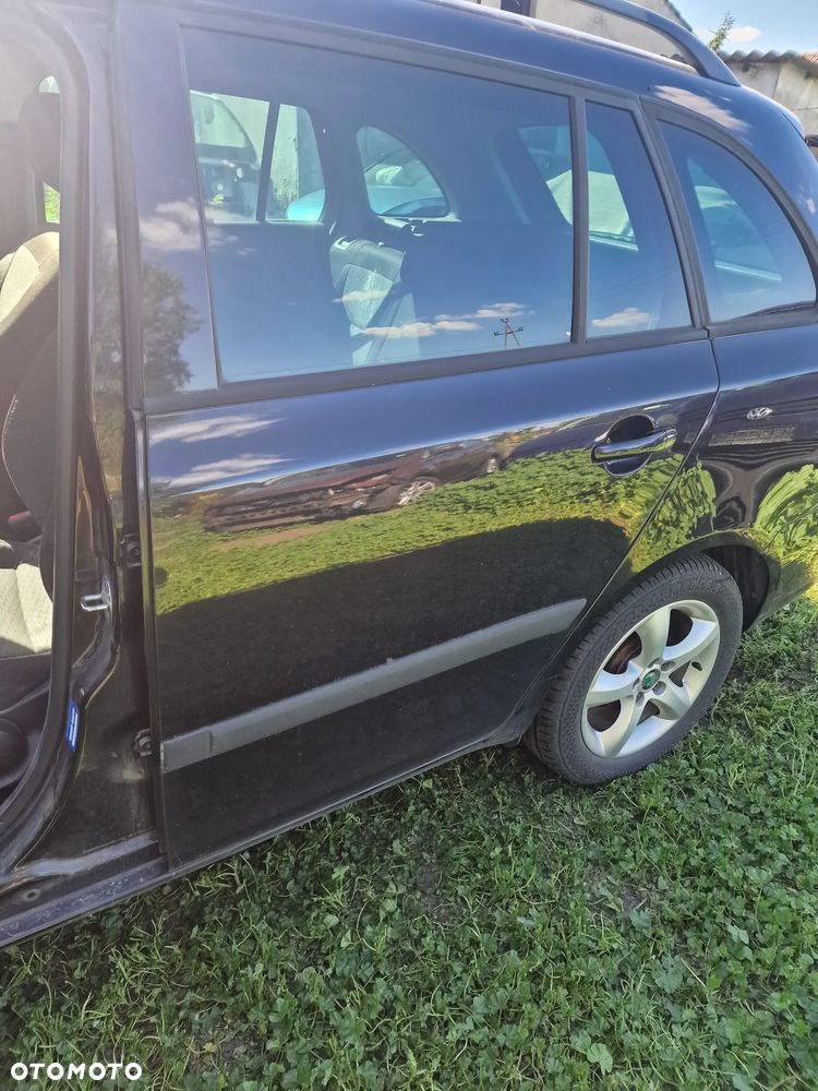 Drzwi  lewy  tył  skoda  Fabia  II  kombi  w kolorze  LF9R - 1