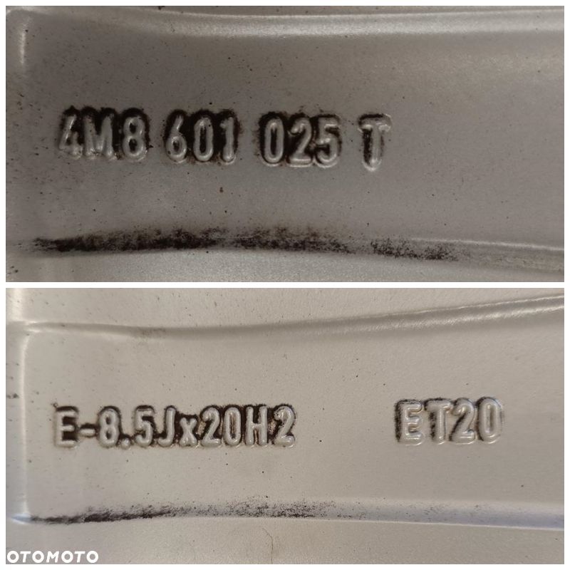 ALUFELGI 5x112 20 AUDI Q8 SQ8 RSQ8 Q7 SQ7 4M8601025T 4szt (F9387) - 8