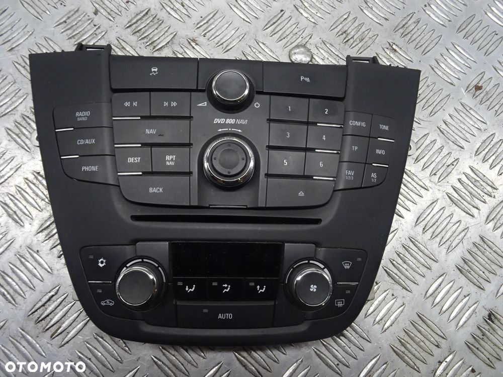 OPEL INSIGNIA SILNIK 2.0 CDTI 160KM Z177 RADIO PANEL STEROWNIK RADIA - 1