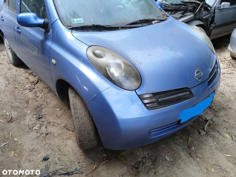 NISSAN MICRA K12 HB 5D T12 silnik 1.2 16V 65 KM CG12DE skrzynia JH3103 napęd sanki belka wahacz