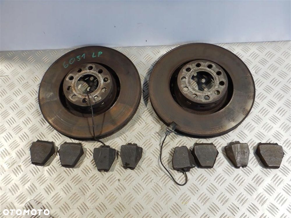 Tarcze hamulcowe klocki komplet VW Phaeton 2002-2016 3,2 V6 VR6 BENZYNA - 1