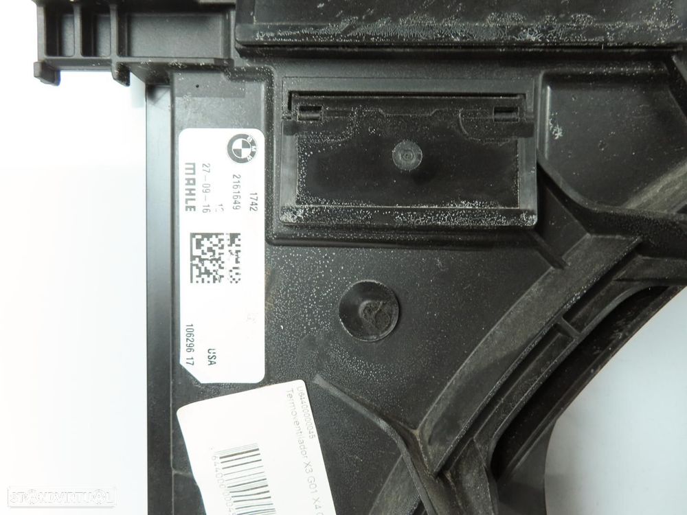 Termoventilador 400 W Usado / Original BMW X3 (G01)/BMW X4 (G02) 17428472314 / 2... - 4