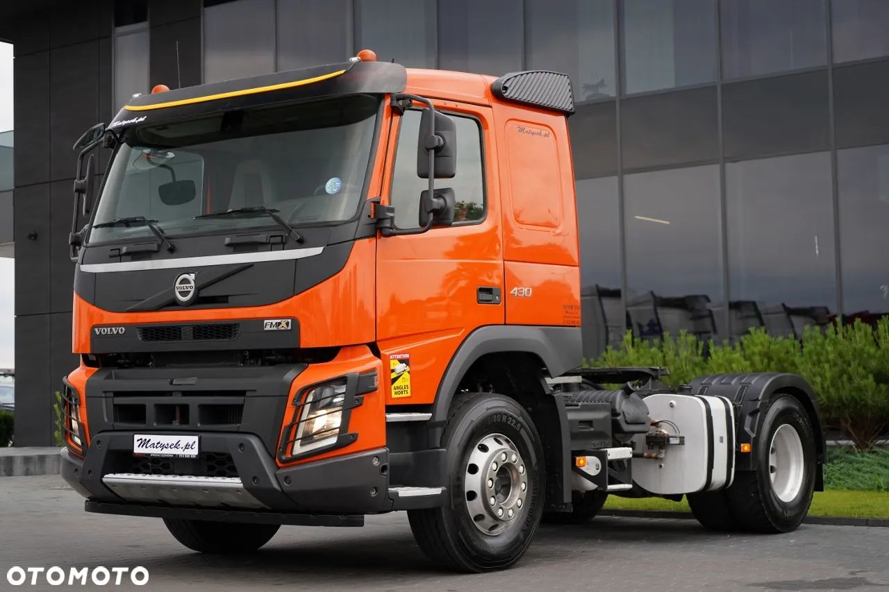 Volvo FMX 430 / HYDRAULIKA / NISKA KABINA / ALUFELGI / EURO 6 / SPROWADZONY - 1