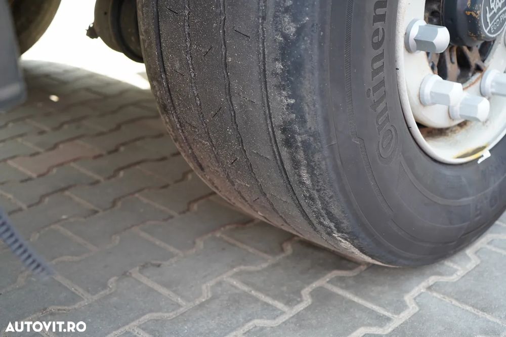 Fliegl MEGA CORTINĂ / REMORCA DIN OȚEL - 7 M / ACOPERIȘ CULISANT / PLATĂ JOSĂ - 26