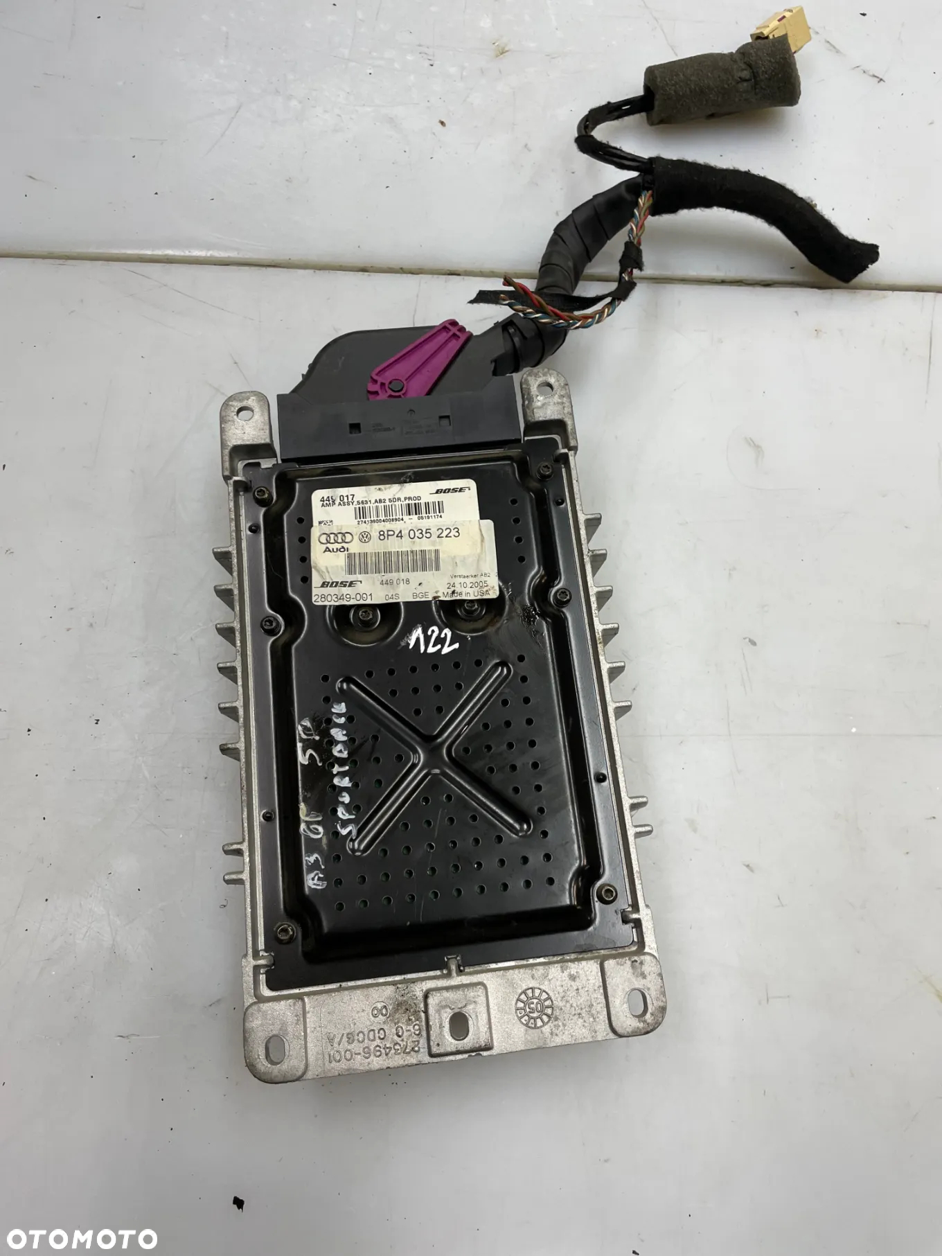 Wzmacniacz Bose Audi A3 8P 8P4035223 - 3