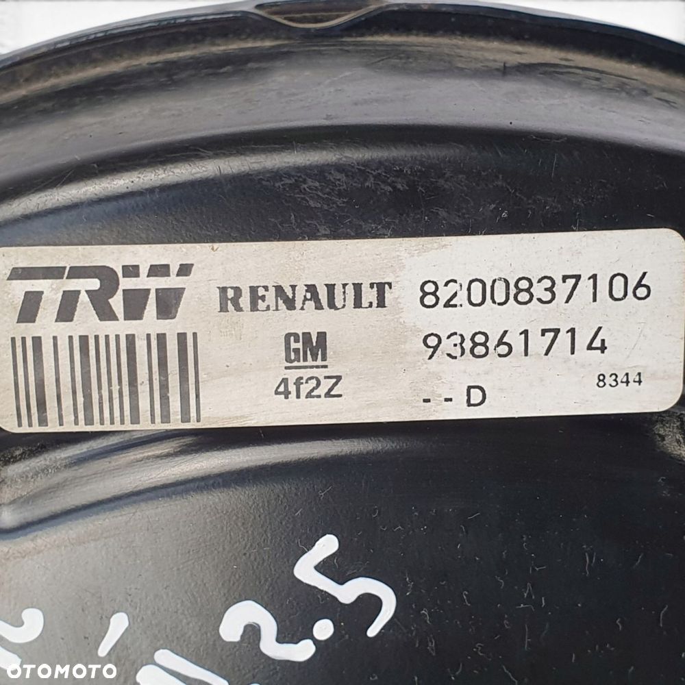 SERWO HAMULCOWE HAMULCA Renault Trafic Primastar Vivaro 8200837106 93861714 - 2