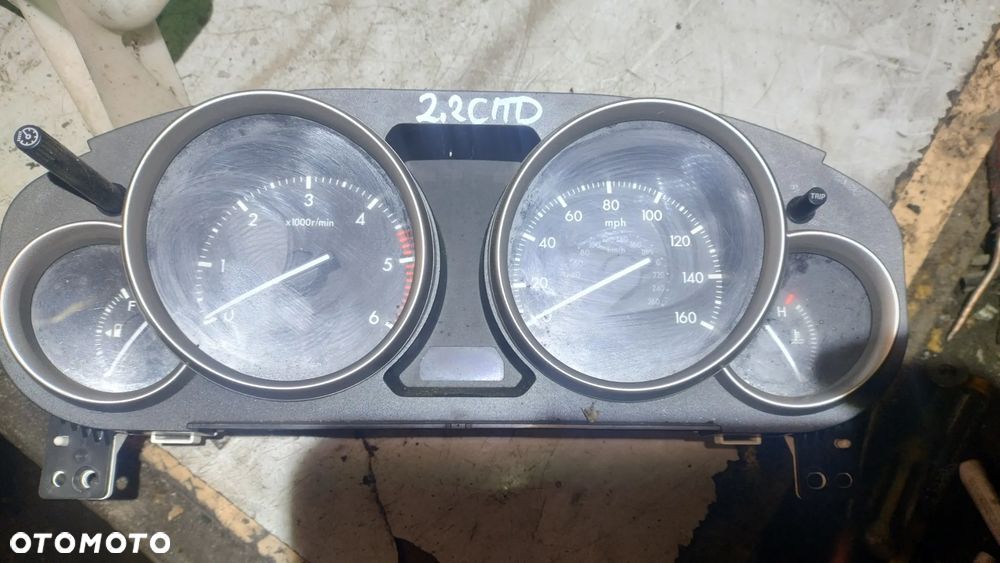 MAZDA 6 II gh 2,2 CITD licznik zegary anglik   07-13r - 1