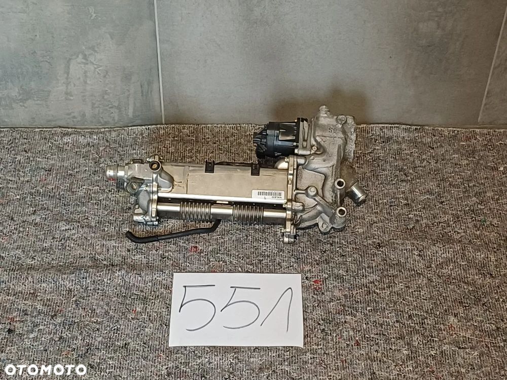NR 551 Chłodnica spalin OPEL ASTRA K + zawór eger MM117Z3 55570005 KPL - 1