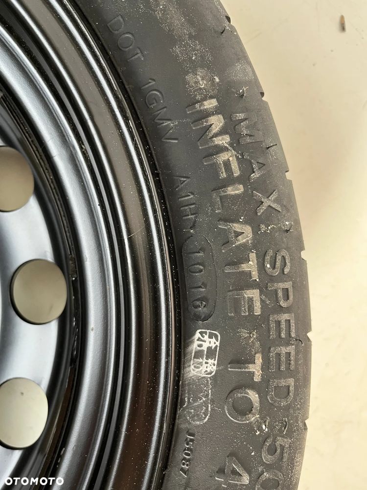 VW AUDI SKODA SEAT KOŁO DOJAZDOWE T125/70R16 96M 5Q0601027AR - 7