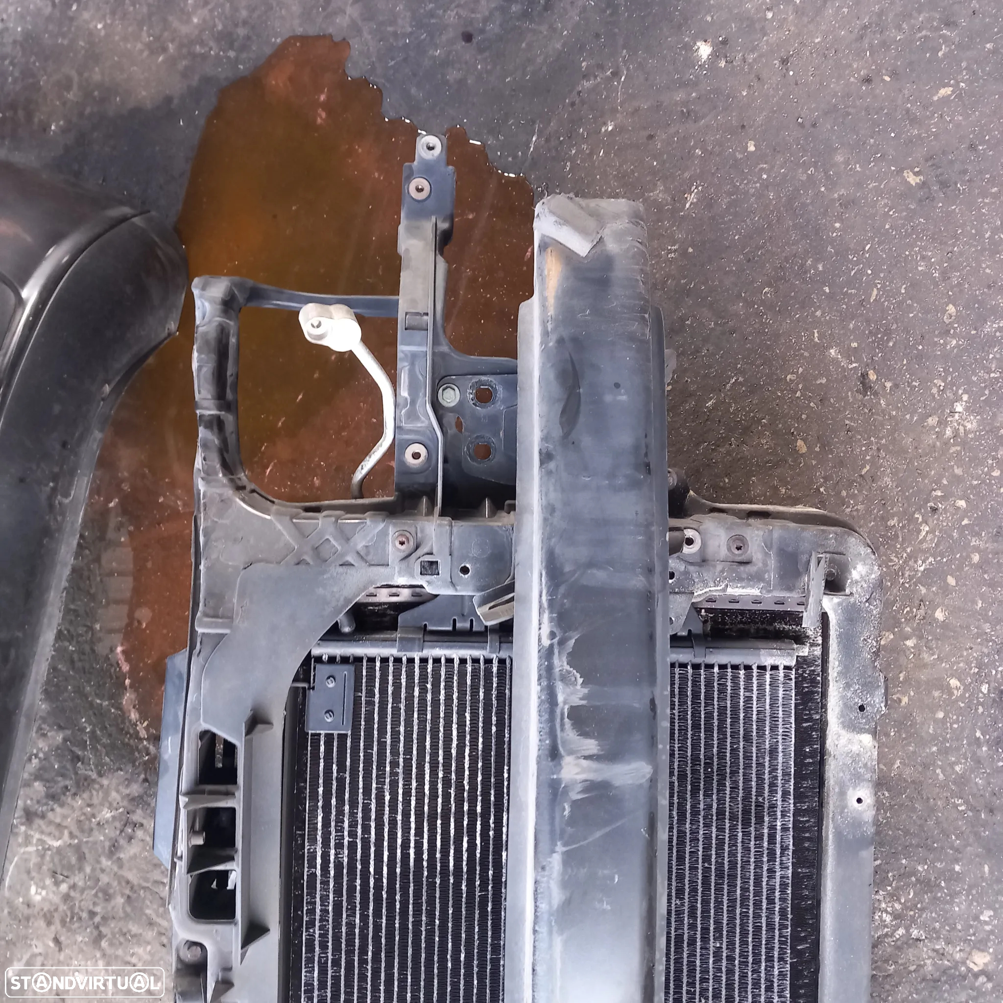 Frente fibra com radiadores reforco e ventiladores seat ibiza 6l 1.2gasolina - 2