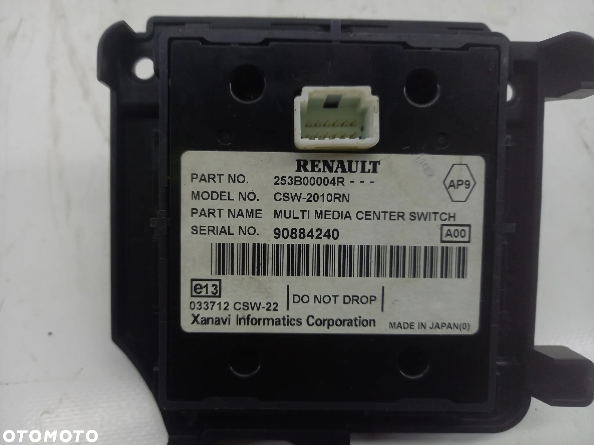PANEL STEROWANIE NAWIGACJI RENAULT MEGANE III  KOMBI - 4