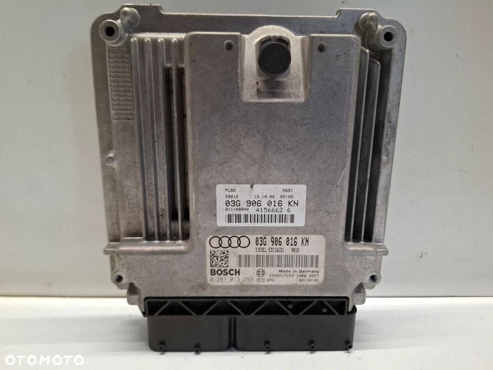 STEROWNIK SILNIKA KOMPUTER 2.0TDI 03G906016KN VW AUDI SEAT SKODA SLASK WYSYLKA VAT - 1