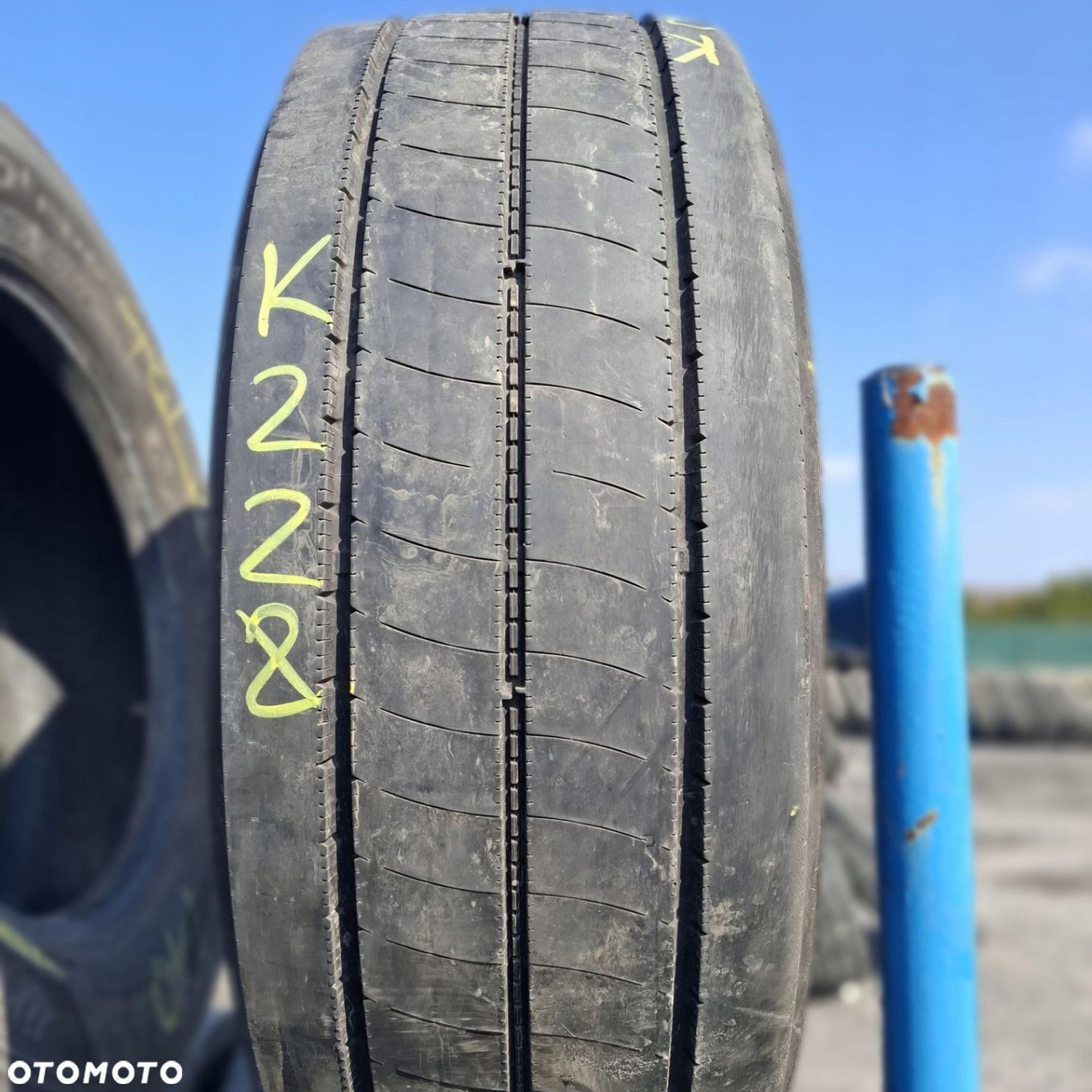 Opona TIR 315/60R22.5 Bridgestone DURAVIS R-STEER 002, PRZÓD idK228 - 1