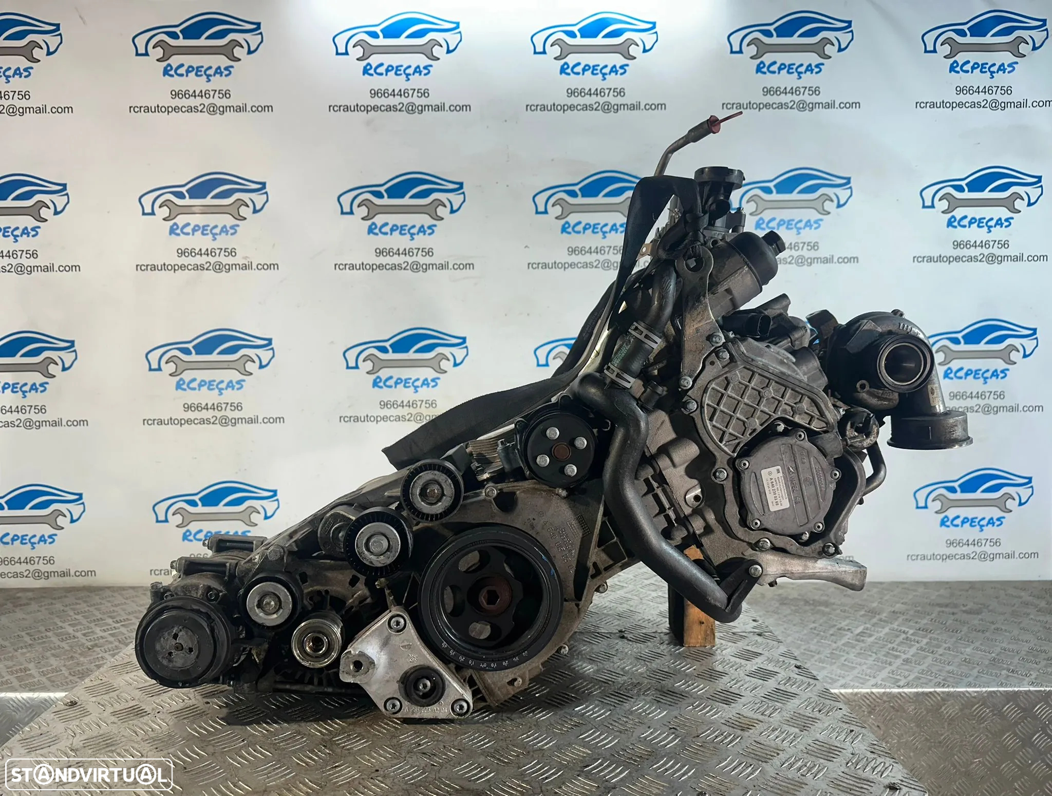 .Motor Completo Mercedes Benz Classe A W169 B W245 2.0 180 CDi 16v 107cv 640940 640.940 - 6