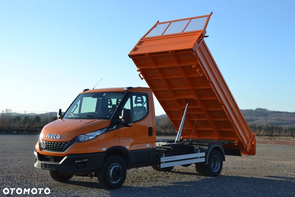 Iveco Daily 72C18 70C18 Hi-Matic Nowy 3-stronny WYWROT Kiper Wywrotka Niski Przebieg Super STAN Duża ładowność - 2