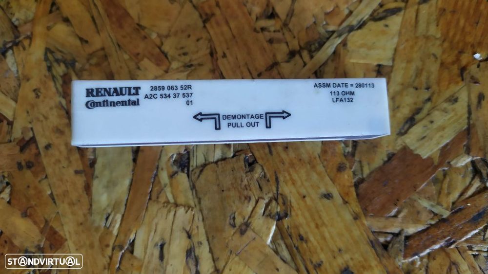 MODULO ANTENA GPS NAVEGAÇÃO RENAULT MEGANE 3 III A2C53437537 285906352R - 1