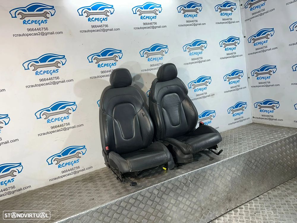 .Conjunto Bancos Originais S-Line Audi TT 8J Pele 2006 - 2014 - 9