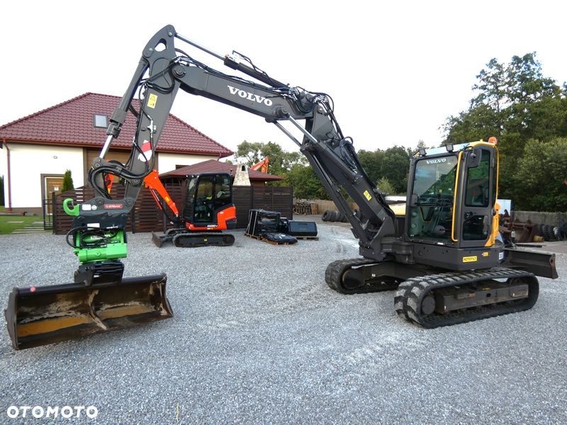 Volvo ECR88D ROTOTILT OILQUICK / Z Niemiec / 5262mtg / - 11