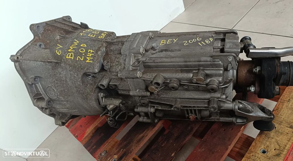 Bmw 118d caixa 6 velocidades 122cv M47 ano 2006 ref BEY - 2