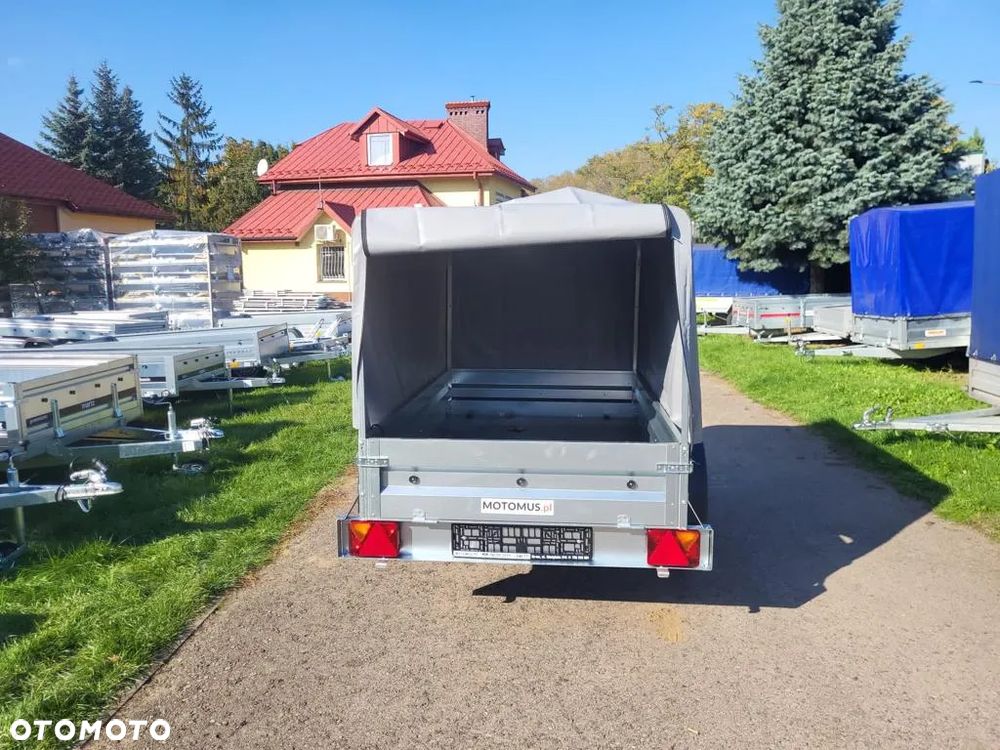 Neptun Przyczepa Neptun N7-202PTD ze stelażem i plandeką H80 cm 202x114x30 - 12