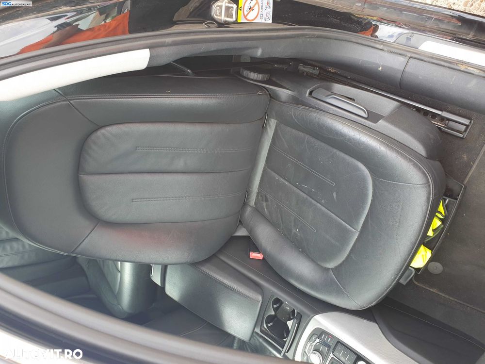 Interior Piele Scaune Stanga Dreapta Fata Fara Incalzire si Bancheta Spate cu Spatar Rabatabil Audi A6 C7 Break Avant NFL Non Facelift 2011 - 2014 [K5437] [K5438] [K5439] [K5440] - 3
