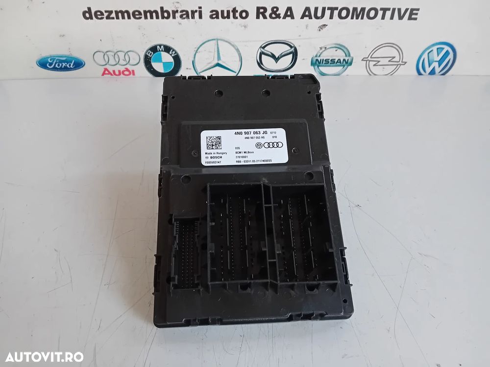 Modul Confort BSM BCM Audi A6 4K C8 A7 Q8 4M Porsche An 2018-2024 Cod 4N0907063JG - 4
