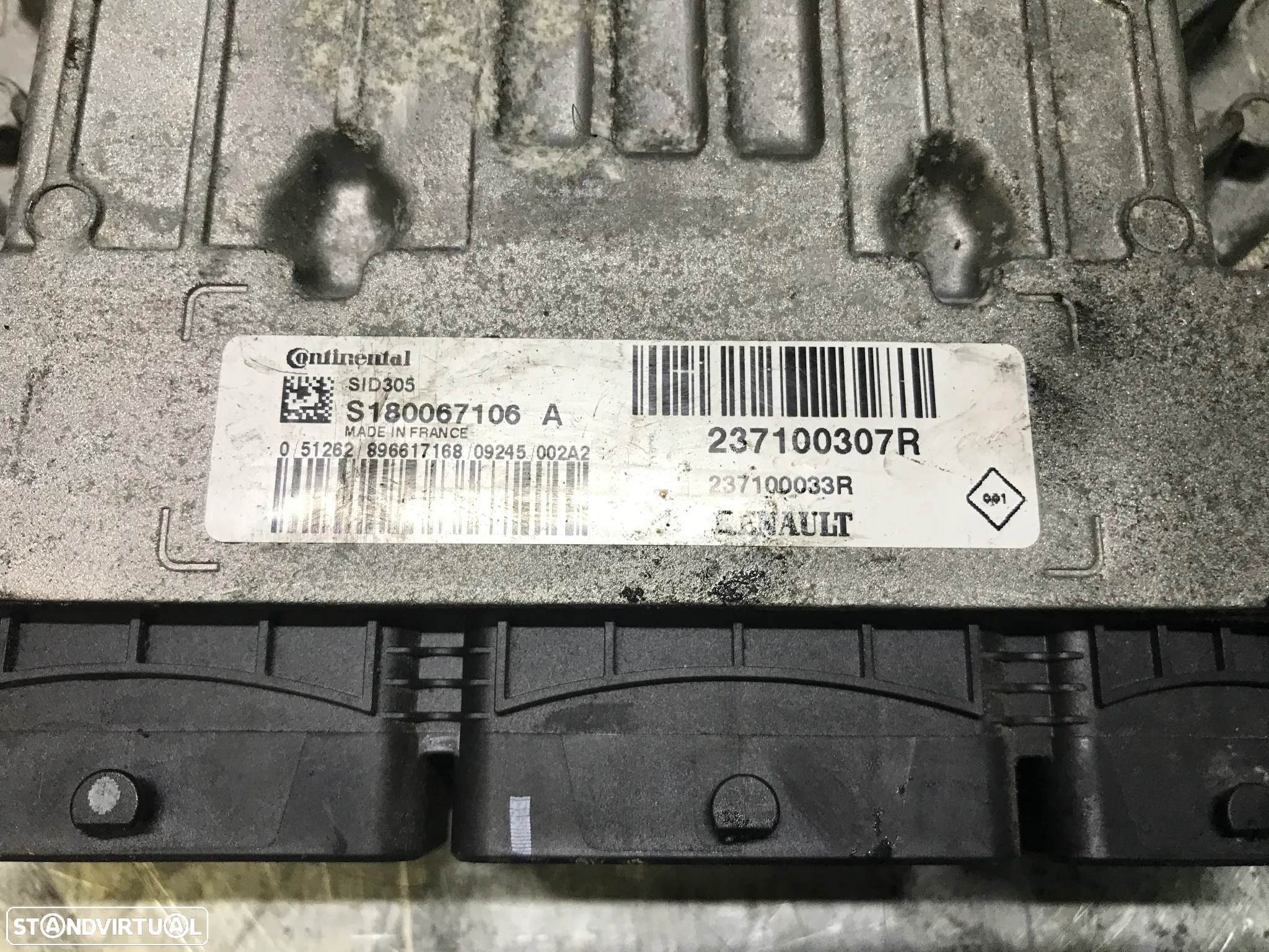 CENTRALINA DO MOTOR RENAULT MEGANE III 1.5DCI 237100307R 237100033R S180067106A SID305 - 2