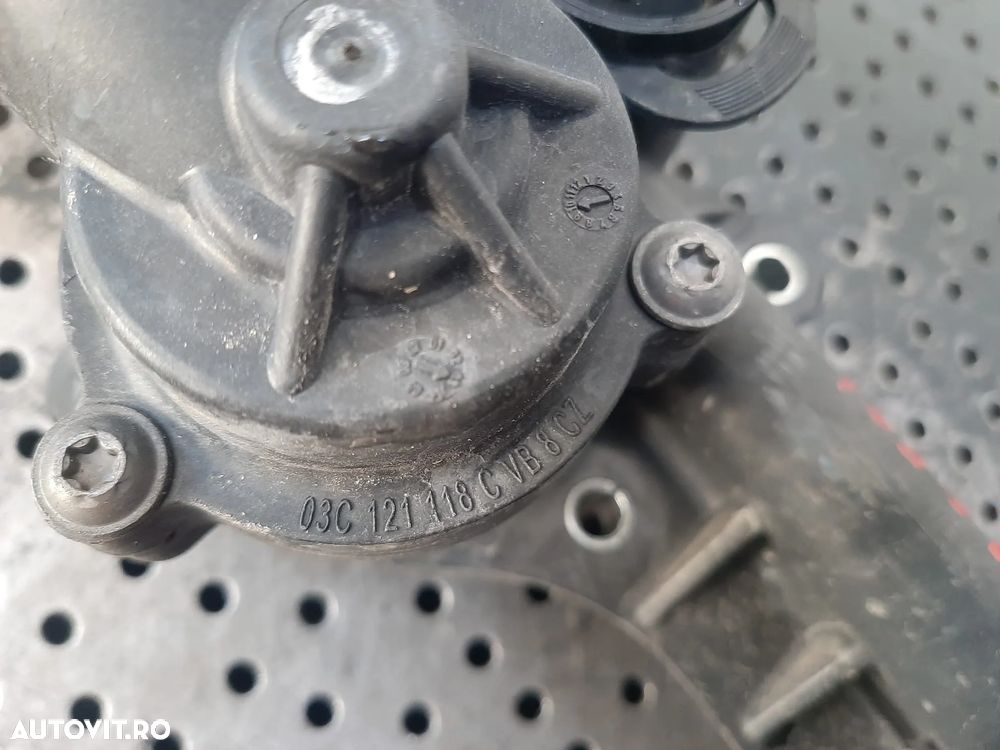carcasa termostat  1.6 fsi bag  vw golf 5 skoda octavia 2 audi a3 8p seat leon 03c121118c - 4