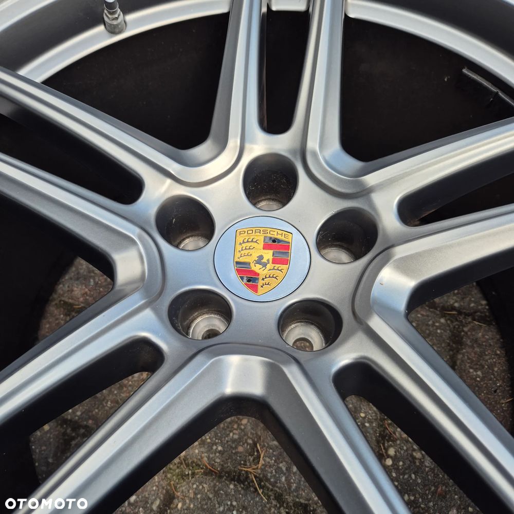 ZIMA KOŁA R20 ORYGINAŁ PORSCHE MACAN TURBO 265/45 295/40 R20 - 3