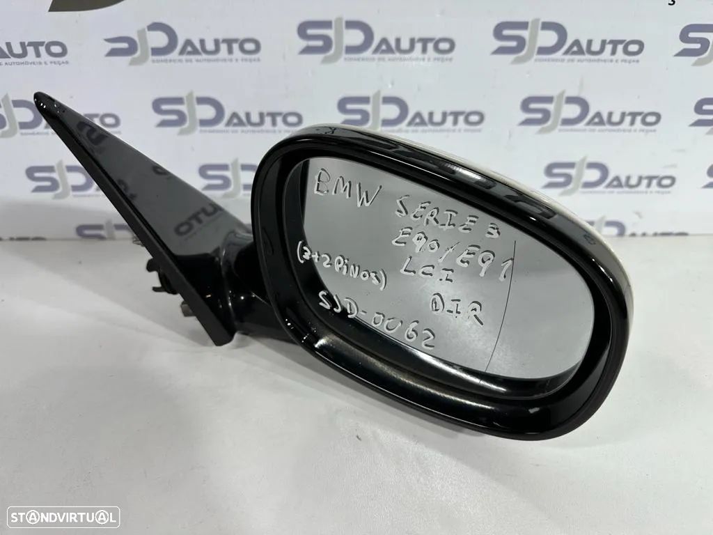 Retrovisor Direito - BMW Série 3 (E90 / E91) (LCI) - 1