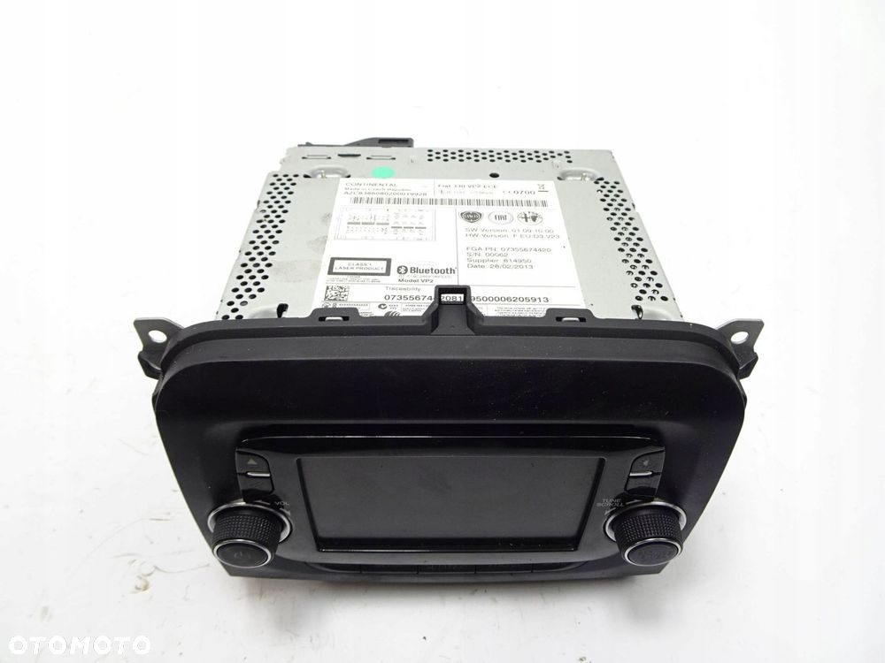 radio cd fiat 500l 07355674420 - 2
