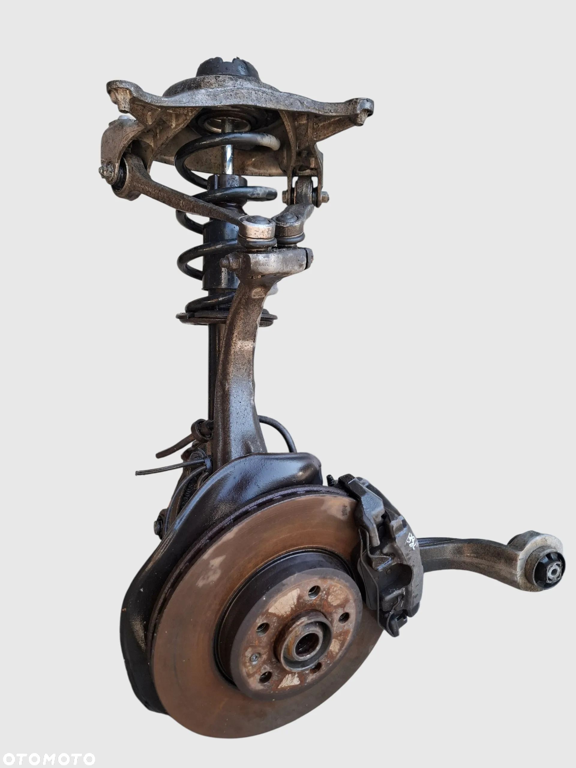ZWROTNICA LEWA WAHACZE ZACISK 322mm MCPHERSON AUDI A4 B8 A5 8T Q5 2.0TDI SLASK WYSYLKA - 1