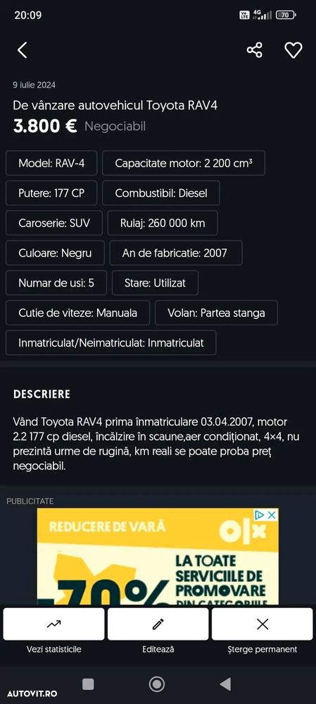 Toyota RAV4 2.2 D-4D Confort - 3