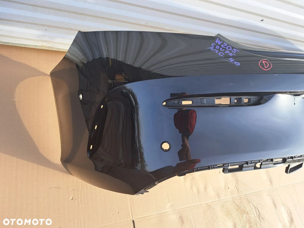 Zderzak tylny Tył Mercedes C-KLASA COUPE W205 A2058858438 - 3