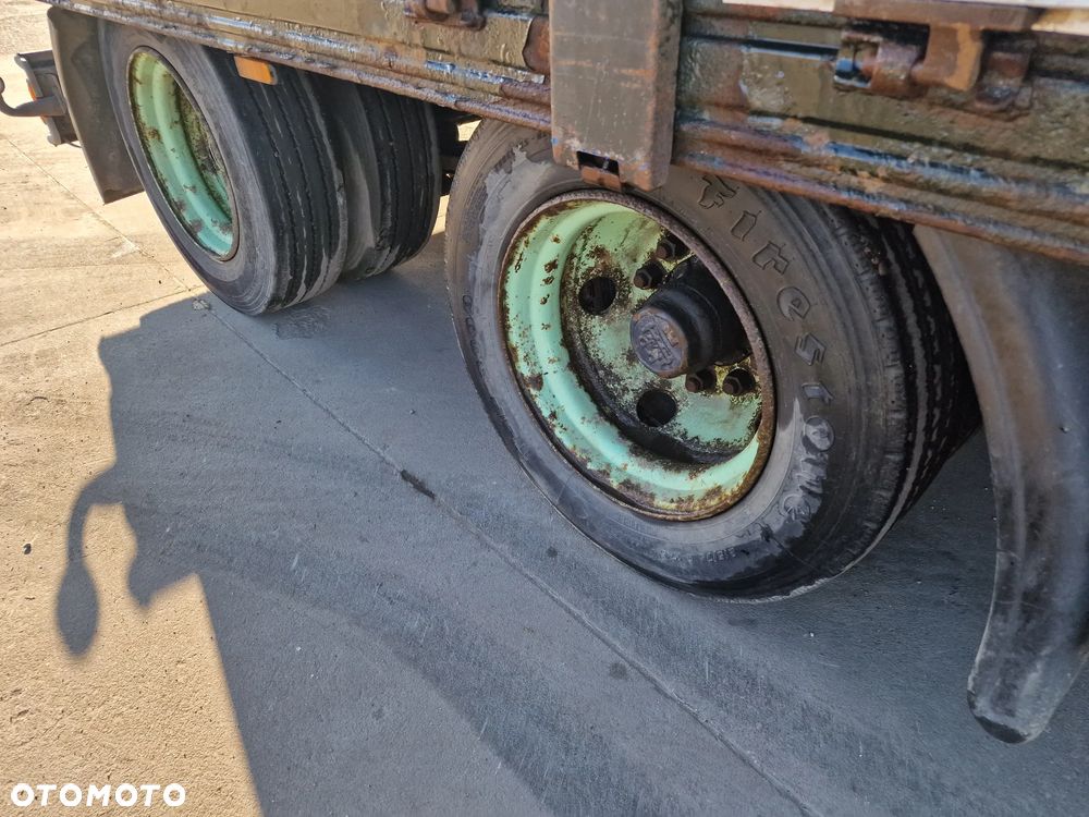 Fliegl Przyczepa Platforma Niskopodwoziowa Burtowa - 9